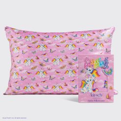 Lisa Frank x Kitsch Satin Pillowcase in Angel Kitty™ 4 Pack