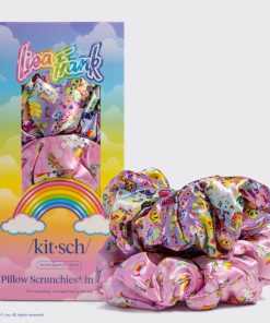 Lisa Frank x Kitsch Satin Pillow Scrunchies® in The Fantastic World of Lisa Frank