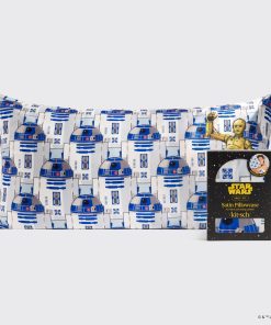 Star Wars™& Kitsch Satin Pillowcase in R2-D2 & C-3PO 2 Pack - King
