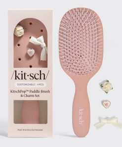KitschPop™? Paddle Brush in Terracotta