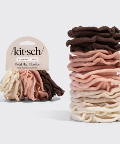 Blush Petal Hair Elastics