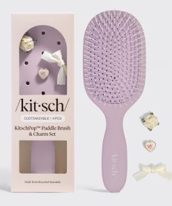 KitschPop™? Paddle Brush in Soft Violet