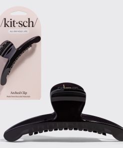 Black Arched Claw Clip - Large