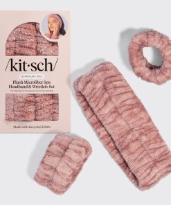 Terracotta Spa Headband & Wristlets 3pc Set