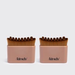 Terracotta Lymphatic Contour Face Brush - 2 Pack