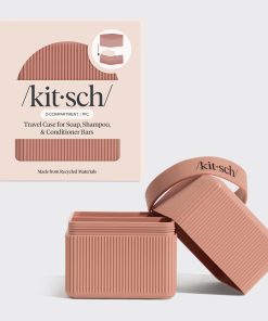 2-Compartment Travel Case - Terracotta