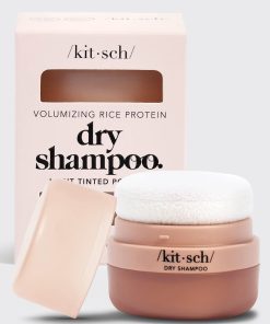 Light Volumizing Rice Protein Dry Shampoo with Puff