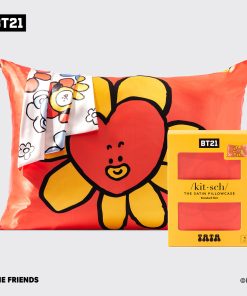 Kitsch x BT21 Satin Pillowcase in TATA