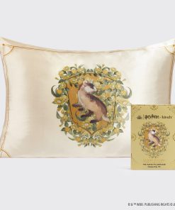 Kitsch x Harry Potter Satin Pillowcase in Hufflepuff