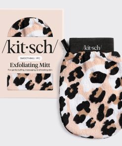 Leopard Exfoliating Glove